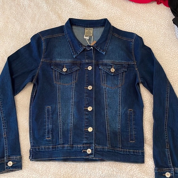 Nina Rossi Jean jacket - size medium - Picture 1 of 4
